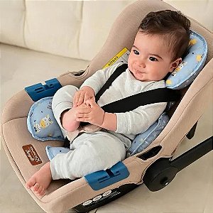 Capa para bebê conforto com proteção de pescoço