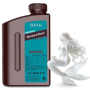 Sunlu 1kg padrão/resina de cera vermelha 1000g/garrafa 405nm resina fotopolíme