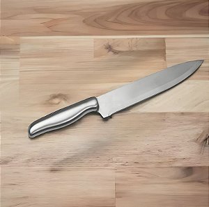 Faca De Cozinha Aço Inox Multifuncional Navy+ Home 670-7