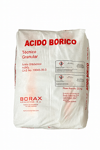 Adubo Ácido Bórico 25 Kg
