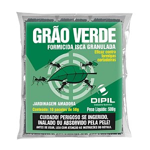 Formicida Dipil Grão Verde para Jardim - 500g
