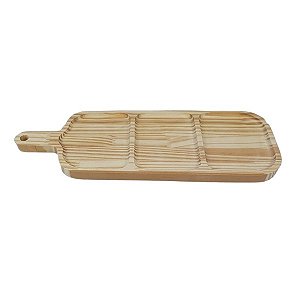 Petisqueira em pinus 43x15cm