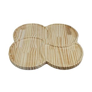 Petisqueira em pinus 30x30cm