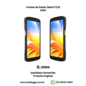 Coletor de Dados Zebra TC22 SE55