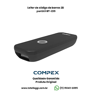 Leitor de código de barras 2D portátil BT-220