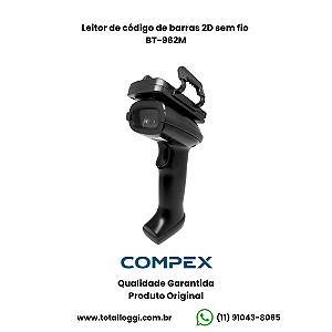 Leitor de código de barras 2D sem fio BT-962M