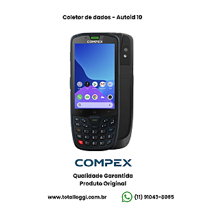 Coletor de dados Autoid 10