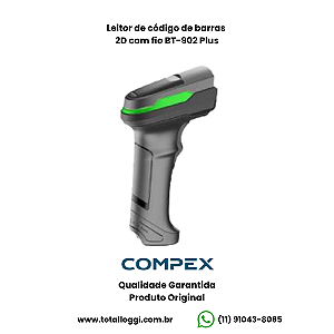 Leitor de código de barras 2D com fio BT-902 Plus