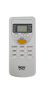 Controle Remoto Ar Condicionado York Komeco Rheem Zh/jt-03