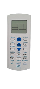 Controle Remoto Ar Condicionado Split Hi Wall Universal