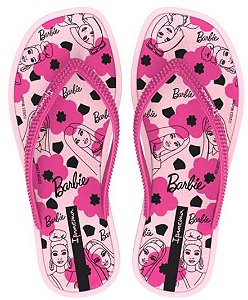 Chinelo infantil Barbie