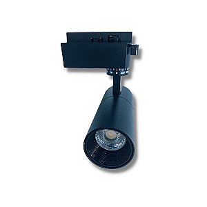 Spot Trilho Preto 20w 3000K 2200 LM BIV