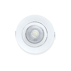 Spot Led Embutido 7W Bivolt | Redondo | 3000K - 4000K