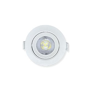 Spot Led Embutido 5W Bivolt | Redondo | 3000K - 4000K- 6000K