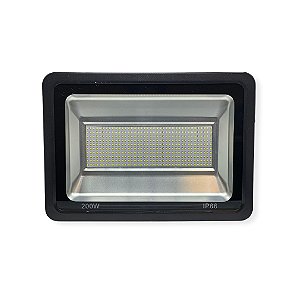 Refletor Holofote Led SMD 200w IP66 Bivolt Potência Real