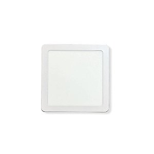 Painel de Led Sobrepor Quadrado 12W 6000k Branco Frio