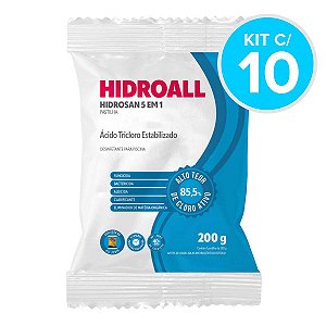 Combo Eco Tab 10 - Kit com 10 Tabletes HCL Penta 5 em 1