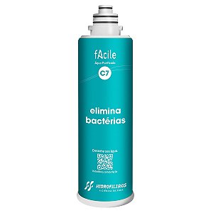 Refil Filtro para Purificador fAcile C7 Elimina Bactérias