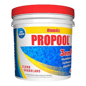Cloro Granulado Multifunção Propool 3 em 1 10kg - OFERTA ESPECIAL