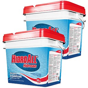 Combo 2 Cloro Granulado Hidrosan Plus 10 kg