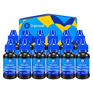 Solução Reagente Indicador Dureza Cálcica 23 ml - Kit 12