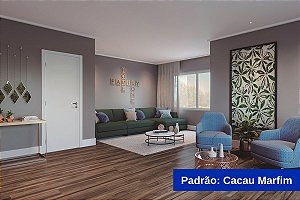 Piso Laminado Eucafloor - Cacau Marfim - Linha Evidence