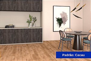 Piso Laminado Eucafloor - Cacau - Linha Prime Click