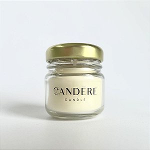 Kit Com 20 Unidades Mini Vela Personalizada Essências Diversas Cera de Coco