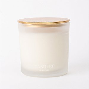 Vela aromática 200g Linha Elegance Champagne