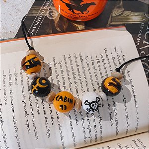 Colar de contas Nico Di Angelo, Filho de Hades | Percy Jackson