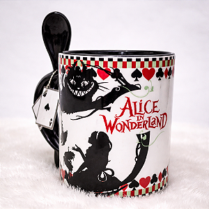 Caneca Alice no País das Maravilhas