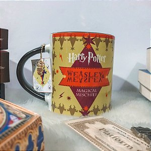 Caneca bugigangas Weasley’s - Harry Potter