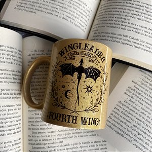 Caneca do livro Quarta Asa