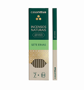 Incenso Nirvana - 7 Ervas (7 varetas)