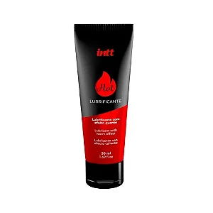 Deslizante corporal hot morango com efeito quente e aroma de morango 50ml