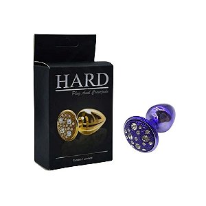 Plug Anal P cravejado Lilas