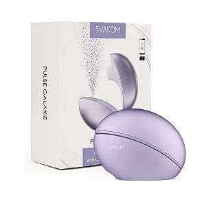 Pulse Galaxie Svakom Lilás Vibrador com Projetor, ondas de pressão APP