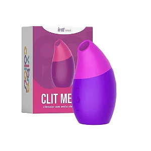 Clit Me On Collors vibrador com ondas de pressão focadas no clitóris
