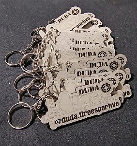 Chaveiro MDF - 50 unidades