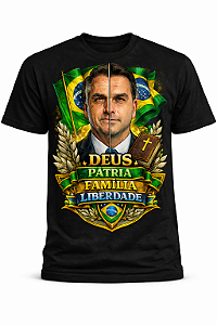 Camiseta Personalizada - Flávio Bolsonaro