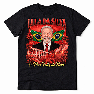 Camiseta Personalizada - Lula Presidente