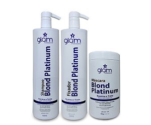 Kit Blond Platinum Glam 1L