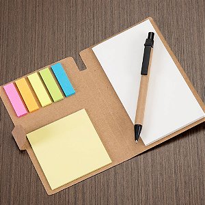 Bloco de Anotações Ecológico Personalizado 100 Peças