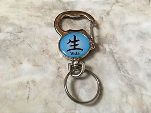 Chaveiro Mosquetão Abridor Personalizado 100 peças