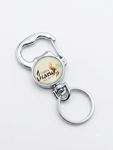 Chaveiro Mosquetão Abridor MS65 Personalizado