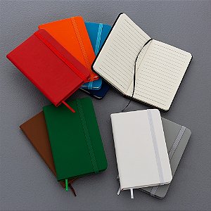 Caderneta Emborrachada Personalizada 3009 14,1x8,8cm 100 Peças