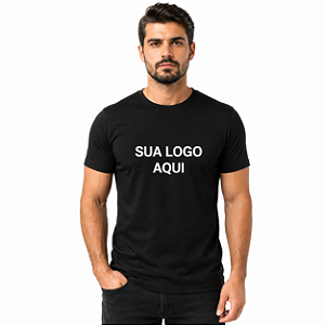 Camiseta Algodão Fio 30.1 Personalizada
