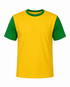 Camiseta Copa do Mundo Brasil Personalizada