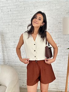 Shorts Alfaiataria Selene