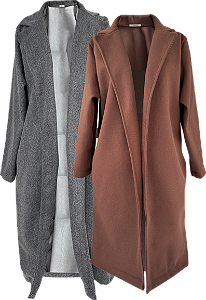 Kit Casaco Feminino Inverno Lã